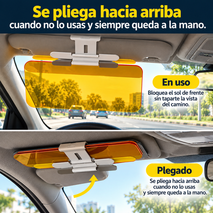 Anti-Glare Driving Visor