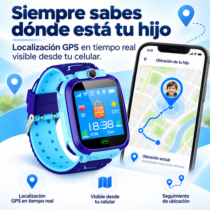 Kids GPS Safety Smartwatch