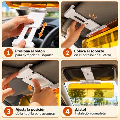 Anti-Glare Driving Visor
