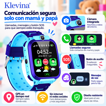 Kids GPS Safety Smartwatch