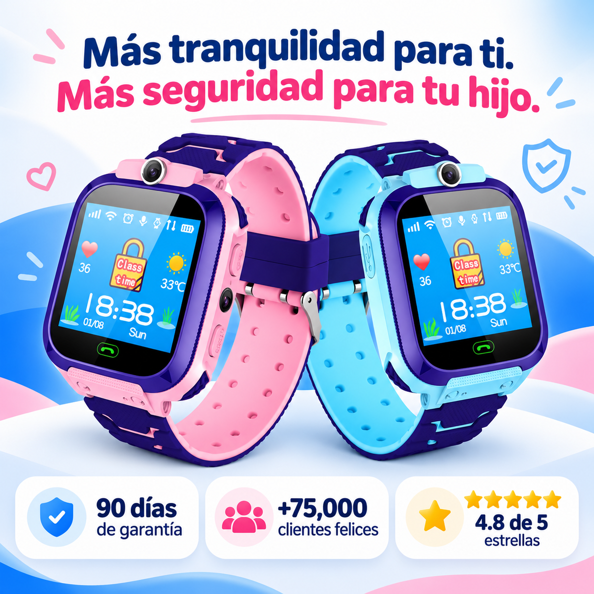 Kids GPS Safety Smartwatch