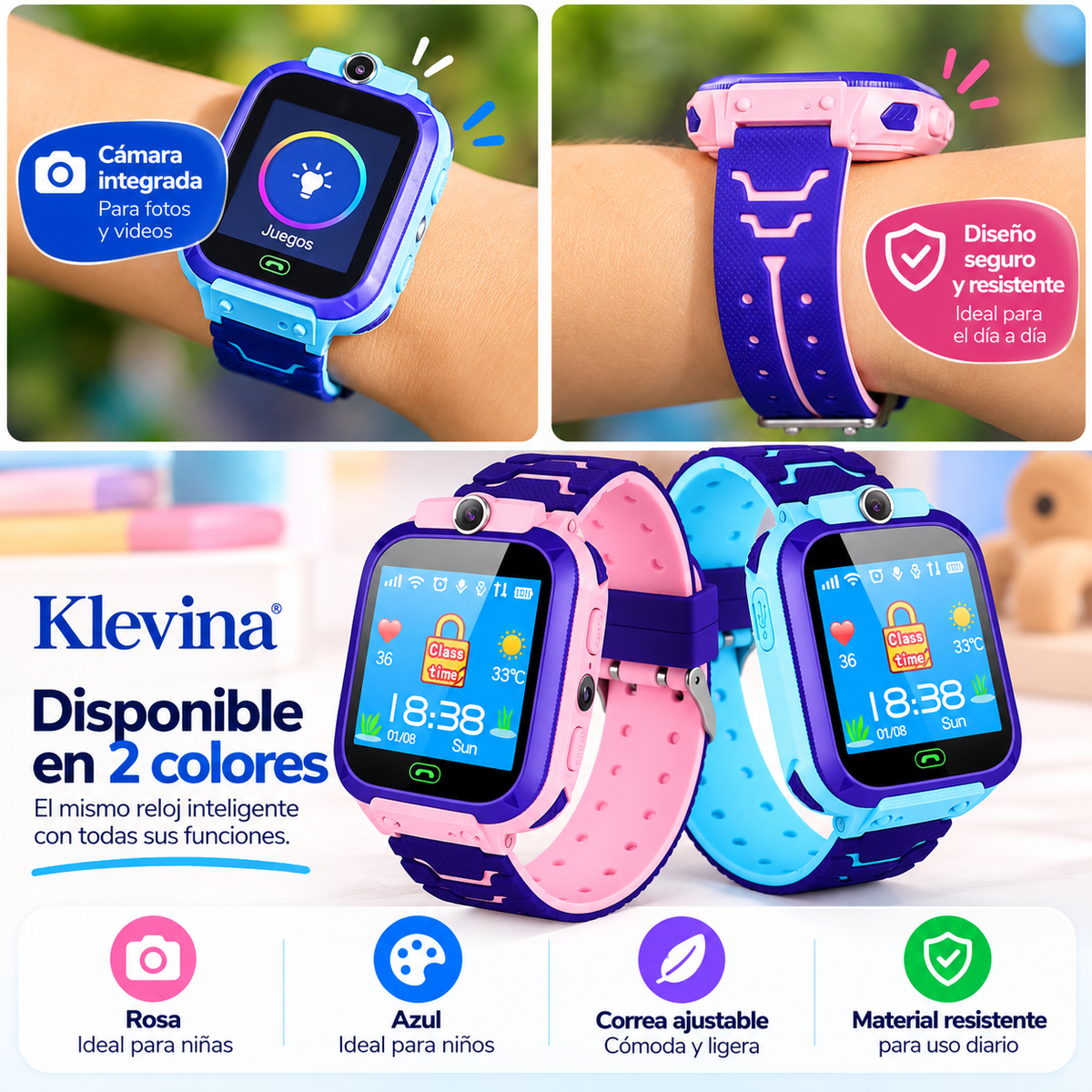 Kids GPS Safety Smartwatch